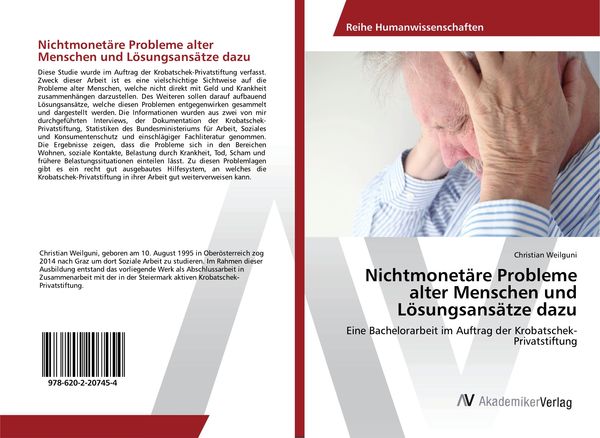 Produktbild: Nichtmonet&auml;re Probleme alter Menschen und L&ouml;sungsans&auml;tze dazu