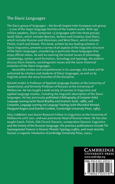 Produktbild: The Slavic Languages