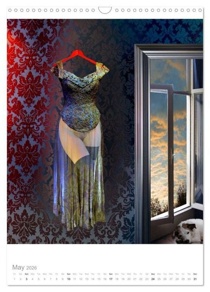 Produktbild: An Erotic Expedition to the World of Female Reveries (Wall Calendar 2026 DIN A3 portrait), CALVENDO 12 Month Wall Calendar