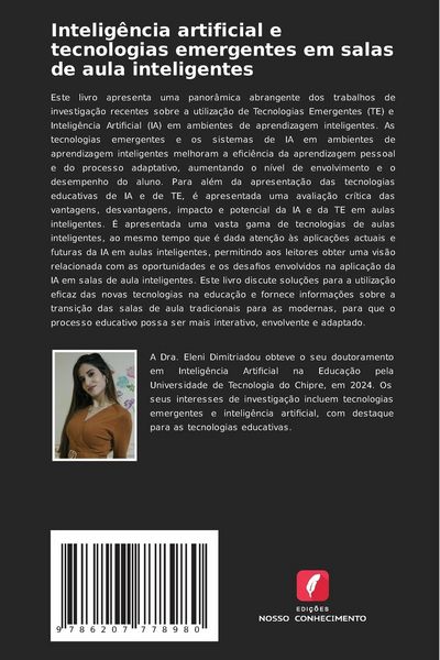 Produktbild: Intelig&ecirc;ncia artificial e tecnologias emergentes em salas de aula inteligentes
