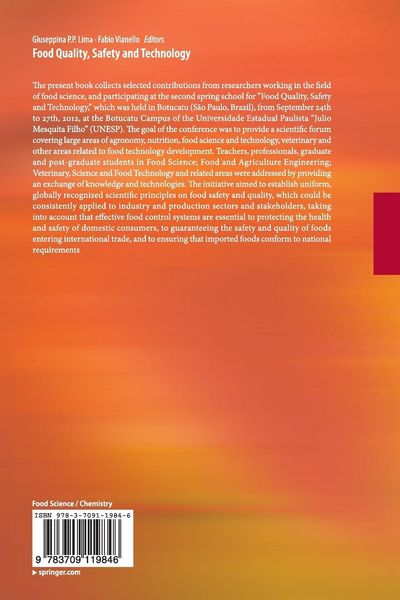 Produktbild: Food Quality, Safety and Technology