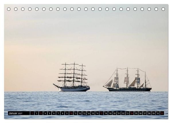 Produktbild: Hanse Sail (Tischkalender 2027 DIN A5 quer), CALVENDO Monatskalender