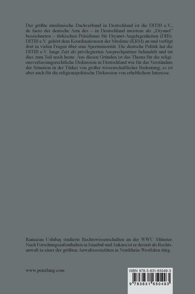Produktbild: Das Pr&auml;sidium f&uuml;r Diyanet-Angelegenheiten der Republik T&uuml;rkei