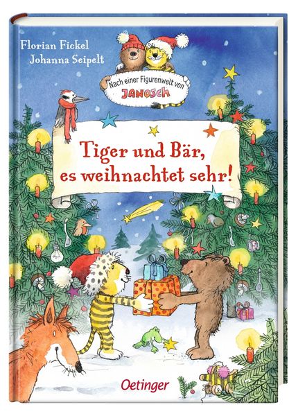 Produktbild: Nach einer Figurenwelt von Janosch. Tiger und B&auml;r, es weihnachtet sehr!