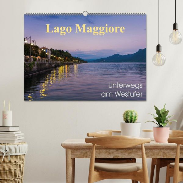 Produktbild: Lago Maggiore - Unterwegs am Westufer (Wandkalender 2026 DIN A2 quer), CALVENDO Monatskalender