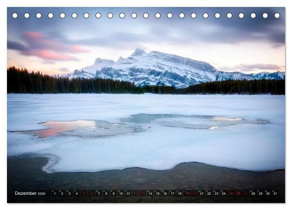 Produktbild: Zwischen Berg und Tal (Tischkalender 2026 DIN A5 quer), CALVENDO Monatskalender