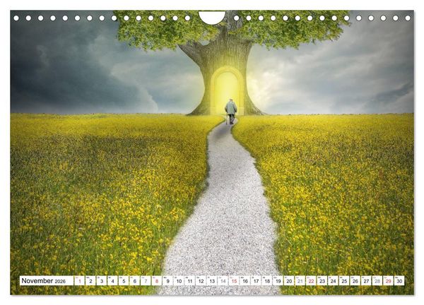 Produktbild: Fantastische Geschichten (Wandkalender 2026 DIN A4 quer), CALVENDO Monatskalender