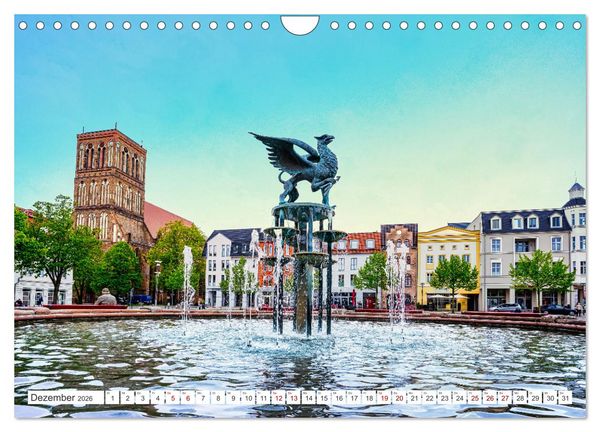 Produktbild: Hansestadt Anklam. Das Tor zur Insel Usedom (Wandkalender 2026 DIN A4 quer), CALVENDO Monatskalender