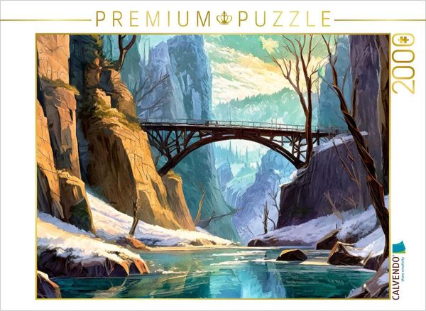 CALVENDO Puzzle Februar | 2000 Teile Lege-Größe 90x67cm Foto-Puzzle für glückliche Stunden