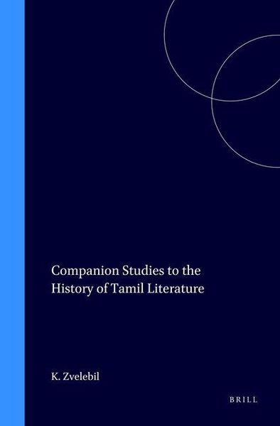 Produktbild: Companion Studies to the History of Tamil Literature