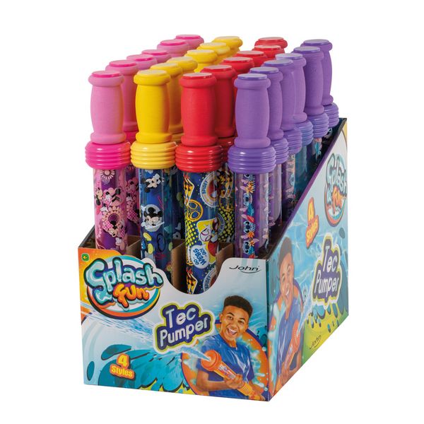Produktbild: John Wasserspritze Splash Fun Disney / Marvel 33cm 4fach sortiert