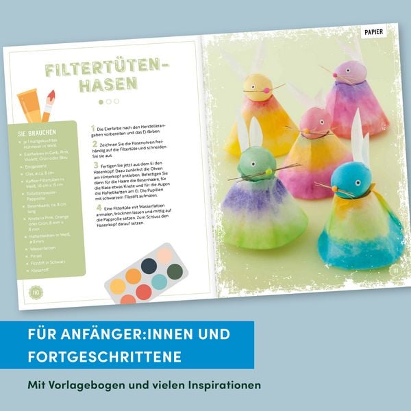 Produktbild: Das Rentner-Bastelbuch. In gro&szlig;er Schrift.