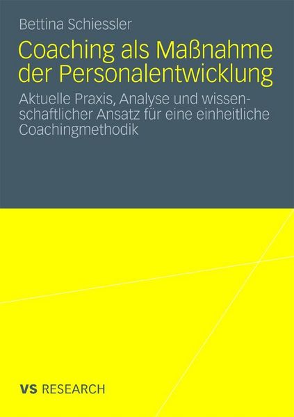 Produktbild: Coaching als Ma&szlig;nahme der Personalentwicklung