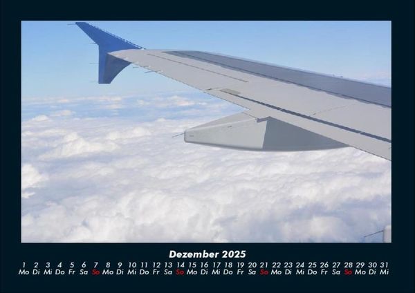 Produktbild: Flugzeuge 2025 Fotokalender DIN A4