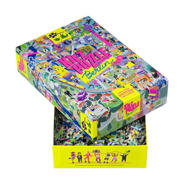 Produktbild: Kiezpuzzle Berlin - 1000 Teile