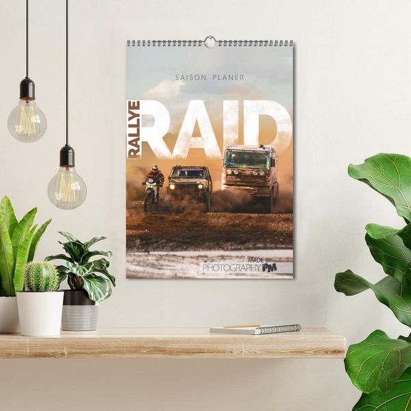 Produktbild: RALLYE RAID - Saison Planer (Wandkalender 2026 DIN A3 hoch), CALVENDO Monatskalender