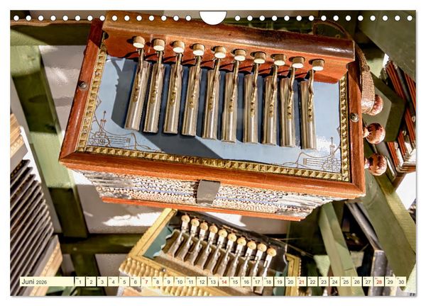 Produktbild: Concertina und Bandoneon (Wandkalender 2026 DIN A4 quer), CALVENDO Monatskalender