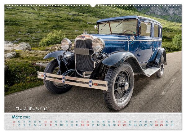 Produktbild: Oldtimer, die neuen ALTEN (hochwertiger Premium Wandkalender 2026 DIN A2 quer), Kunstdruck in Hochglanz