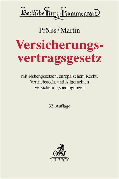 Produktbild: Versicherungsvertragsgesetz. VVG