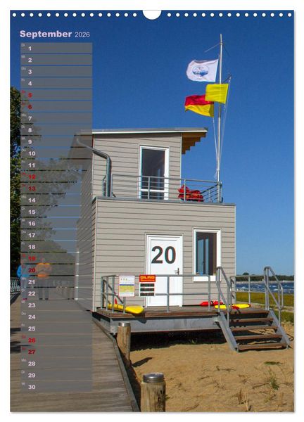 Produktbild: Ostsee Tour Deutschland - maritime Highlights (Wandkalender 2026 DIN A3 hoch), CALVENDO Monatskalender