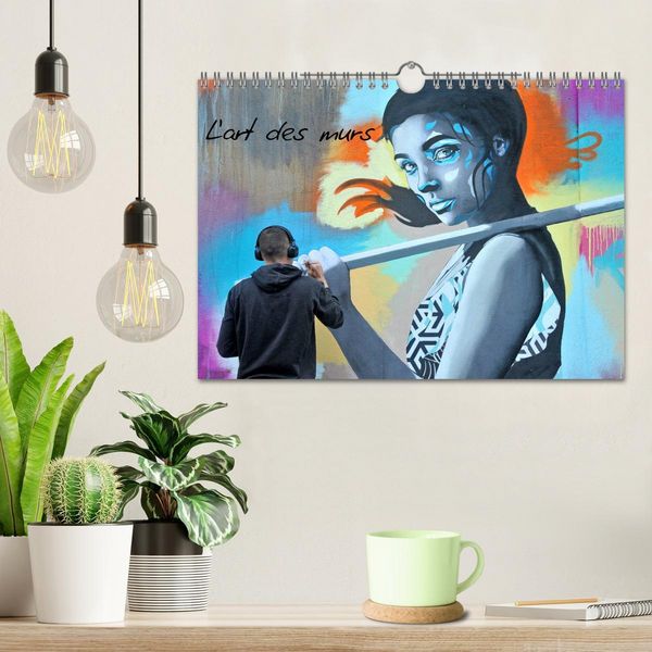 Produktbild: L'art des murs (Calendrier mural 2026 DIN A4 vertical), CALVENDO calendrier mensuel