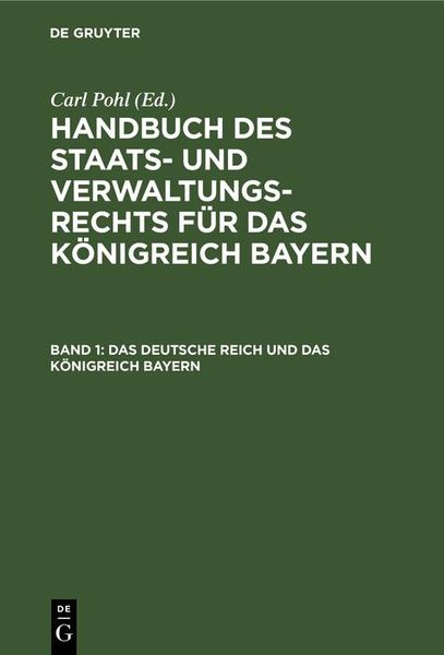 Produktbild: Das deutsche Reich und das K&ouml;nigreich Bayern