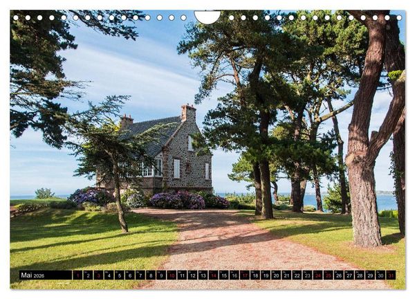 Produktbild: Traumhafte Bretagne (Wandkalender 2026 DIN A4 quer), CALVENDO Monatskalender