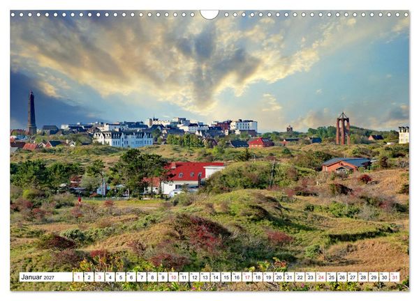 Produktbild: Verliebt in Borkum (Wandkalender 2027 DIN A3 quer), CALVENDO Monatskalender