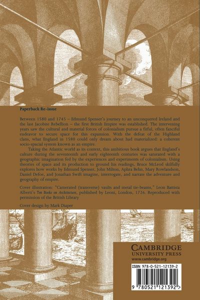 Produktbild: The Geography of Empire in English Literature, 1580 1745