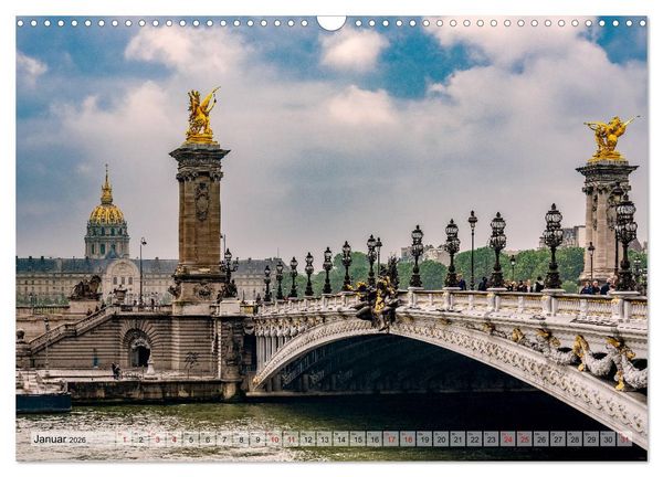 Produktbild: Faszination Br&uuml;cken (Wandkalender 2026 DIN A3 quer), CALVENDO Monatskalender