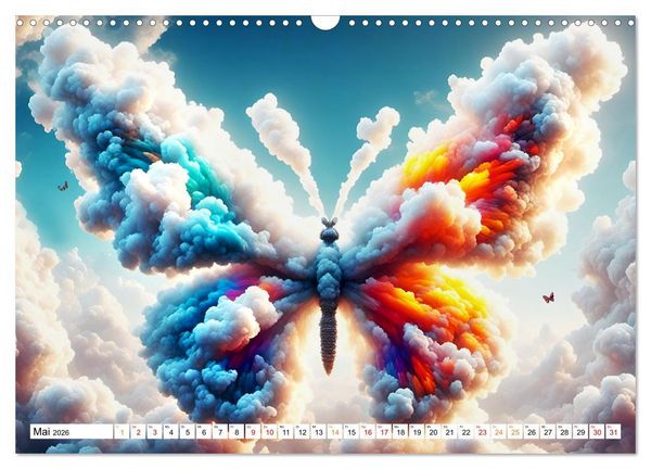 Produktbild: Wolkenkreaturen (Wandkalender 2026 DIN A3 quer), CALVENDO Monatskalender