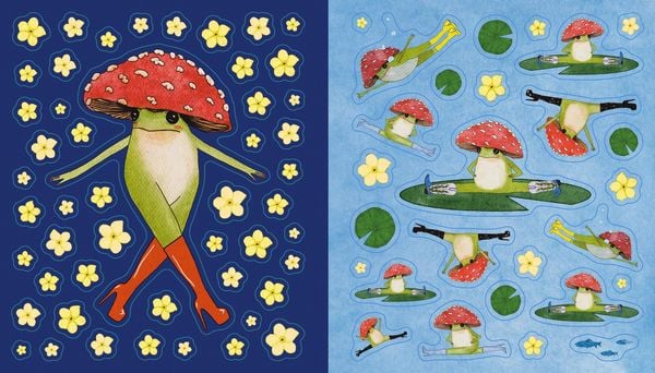Produktbild: The Little Frog Sticker Book