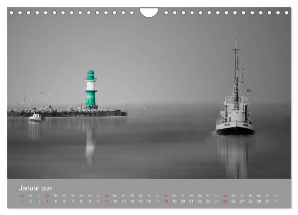 Produktbild: H&auml;fen der Ostsee (Wandkalender 2026 DIN A4 quer), CALVENDO Monatskalender