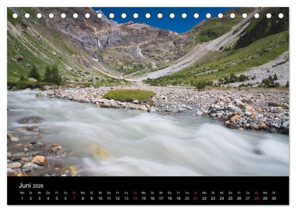 Produktbild: BERNER ALPEN - Natur und Landschaften (Tischkalender 2026 DIN A5 quer), CALVENDO Monatskalender