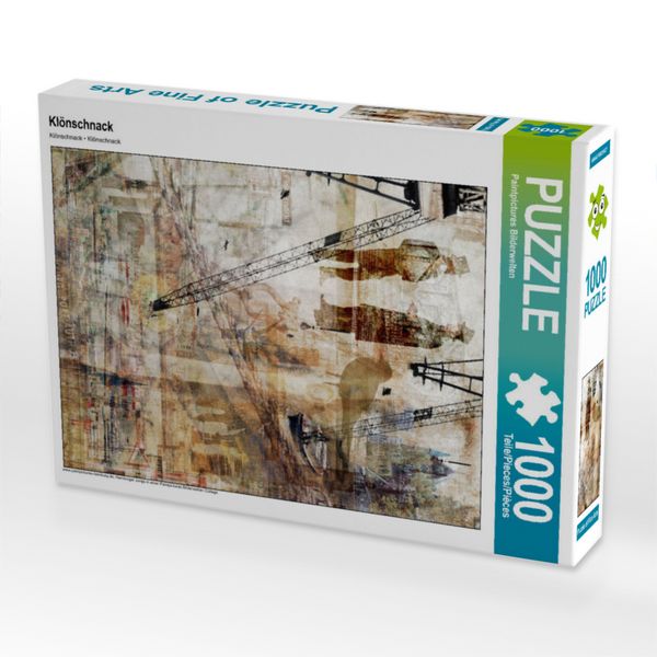 Produktbild: CALVENDO Puzzle Kl&ouml;nschnack | 1000 Teile Lege-Gr&ouml;&szlig;e 64x48cm Foto-Puzzle f&uuml;r gl&uuml;ckliche Stunden