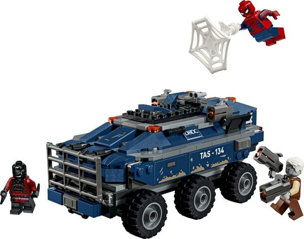 Produktbild: LEGO ǀ Marvel Spider-Man Jagt den Gef&auml;ngnistransporter, Modellbau 76349