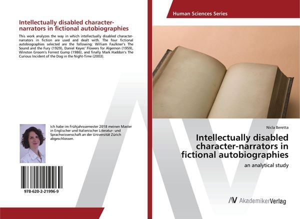 Produktbild: Intellectually disabled character-narrators in fictional autobiographies