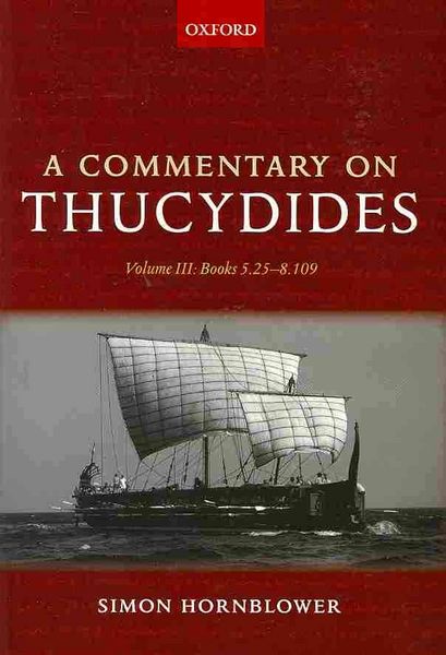 Produktbild: Hornblower, S: Commentary on Thucydides: Volume III: Books 5