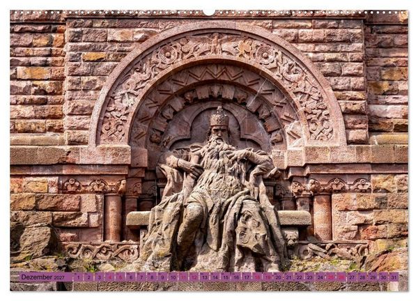 Produktbild: Bad Frankenhausen - Kyffh&auml;user in Th&uuml;ringen (Wandkalender 2027 DIN A2 quer), CALVENDO Monatskalender