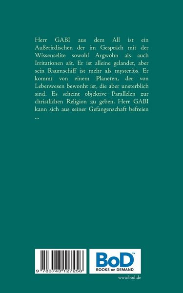 Produktbild: Herr Gabi aus dem All
