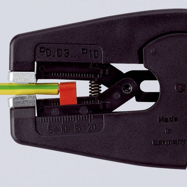 Produktbild: Knipex MultiStrip 10 12 42 195 Automatische Abisolierzange 0.03 bis 10 mm&sup2; 7 bis 32