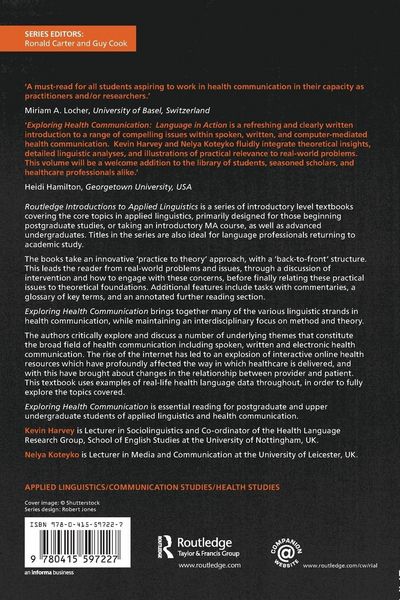 Produktbild: Exploring Health Communication