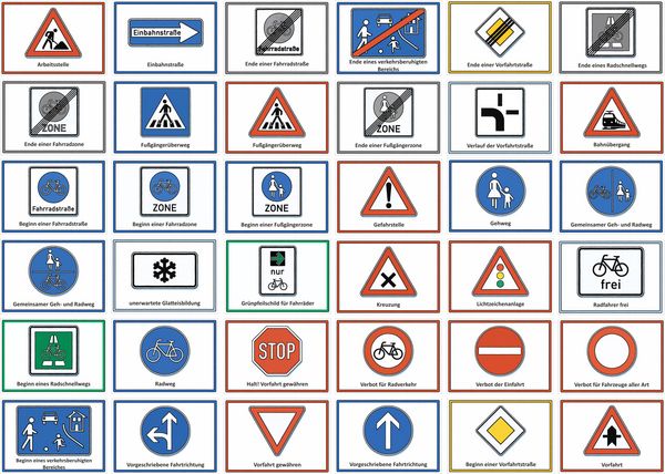 Produktbild: Meine Verkehrszeichen Lernkarten