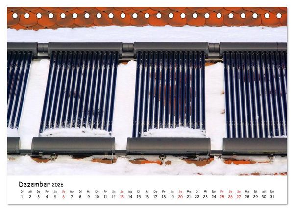 Produktbild: Erneuerbare Energien (Tischkalender 2026 DIN A5 quer), CALVENDO Monatskalender