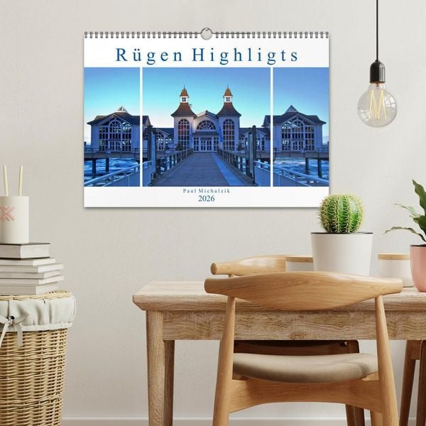 Produktbild: R&uuml;gen Highlights (Wandkalender 2026 DIN A3 quer), CALVENDO Monatskalender