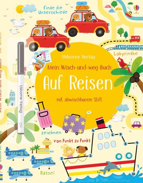 Produktbild: Mein Wisch-und-weg-Buch: Auf Reisen