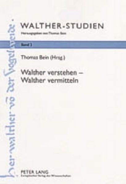 Produktbild: Walther verstehen &ndash; Walther vermitteln