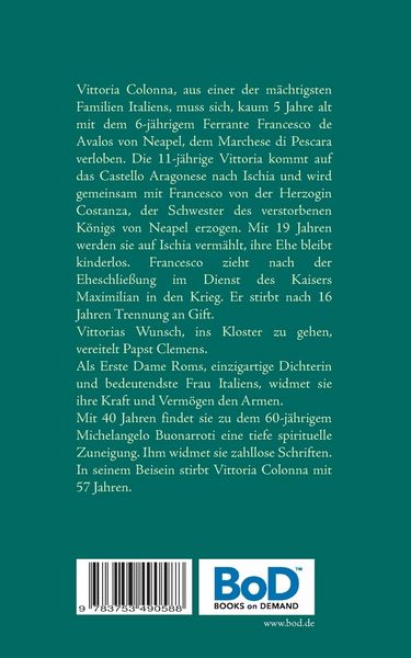 Produktbild: Vittoria Colonna, spirituelle Geliebte von Michelangelo