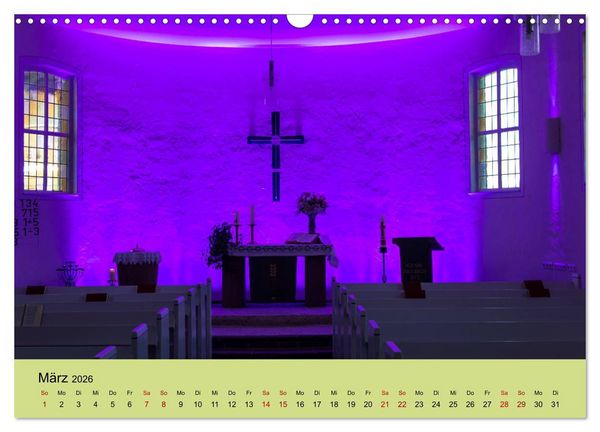 Produktbild: Pilgern im Waldecker Upland (Wandkalender 2026 DIN A3 quer), CALVENDO Monatskalender