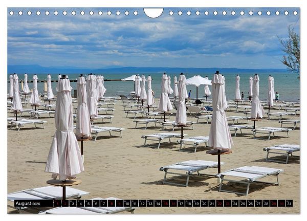 Produktbild: Grado im Fr&uuml;hsommer (Wandkalender 2026 DIN A4 quer), CALVENDO Monatskalender